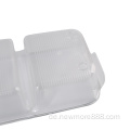 Transparente 3 Fachkühlschrankbehälterschuppschale